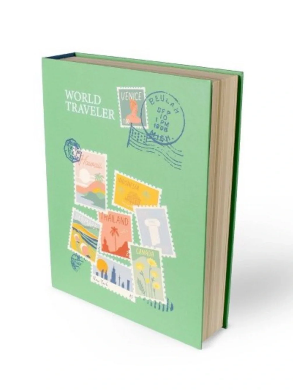 World Traveler Decorative Book Box Storage Target Bullseye Playground Spring